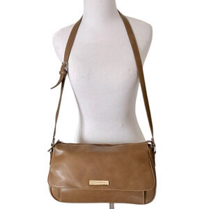 Vintage Liz Claiborne Brown Crossbody Bag
